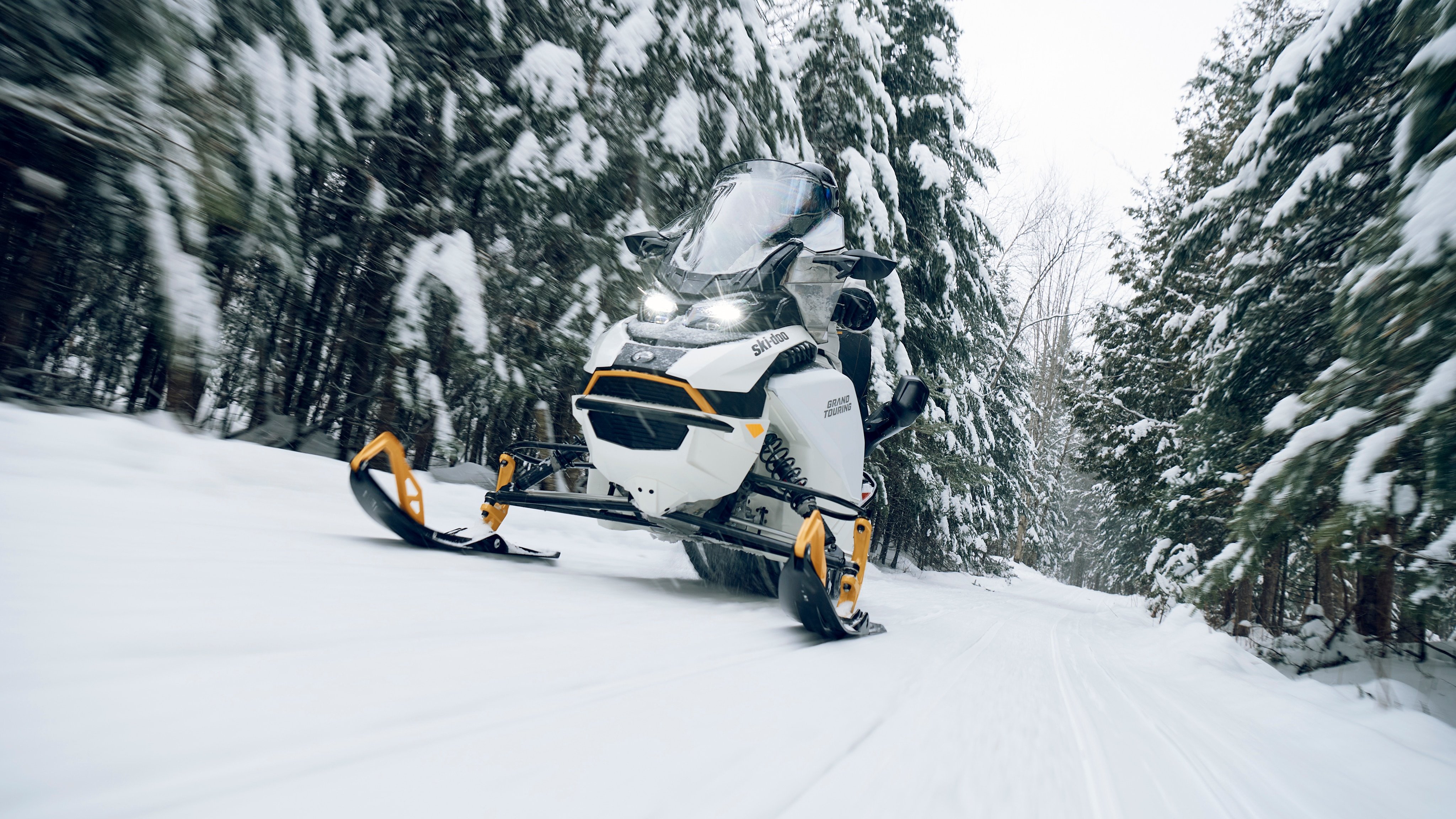 2024 SkiDoo Grand Touring Electric for your next Snowmobile Adventure